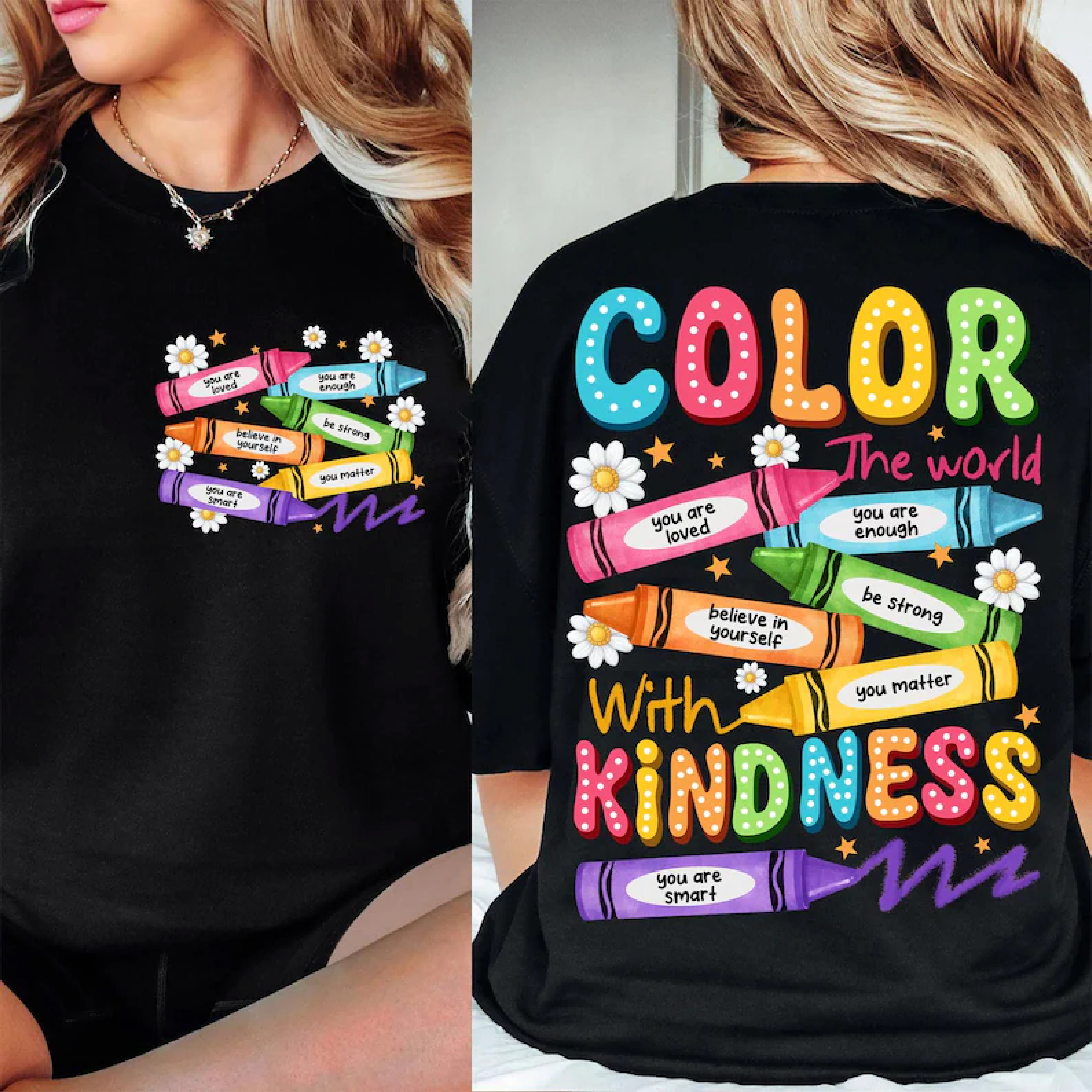 Front/Back-Color With Kindness - The Red Rival