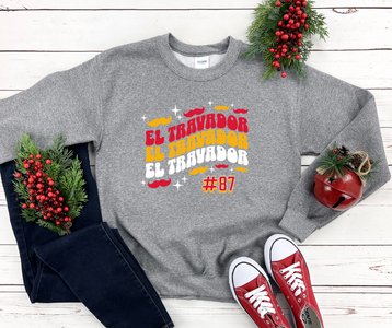 El Travador Grey Sweatshirt - The Red Rival