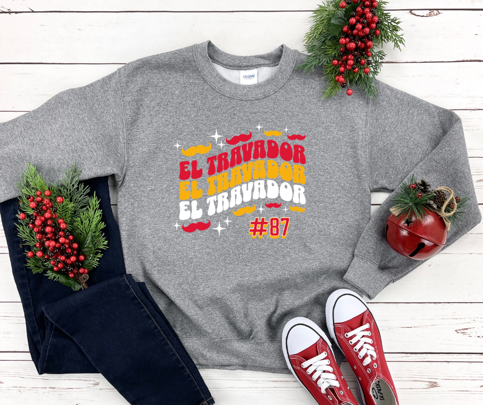 El Travador Grey Sweatshirt - The Red Rival