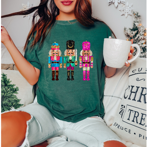 Nutcracker Graphic Green Tee - The Red Rival