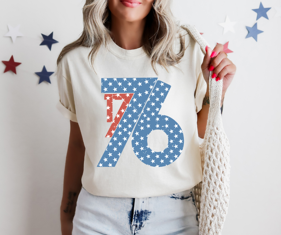 1776 Ivory Tee - The Red Rival