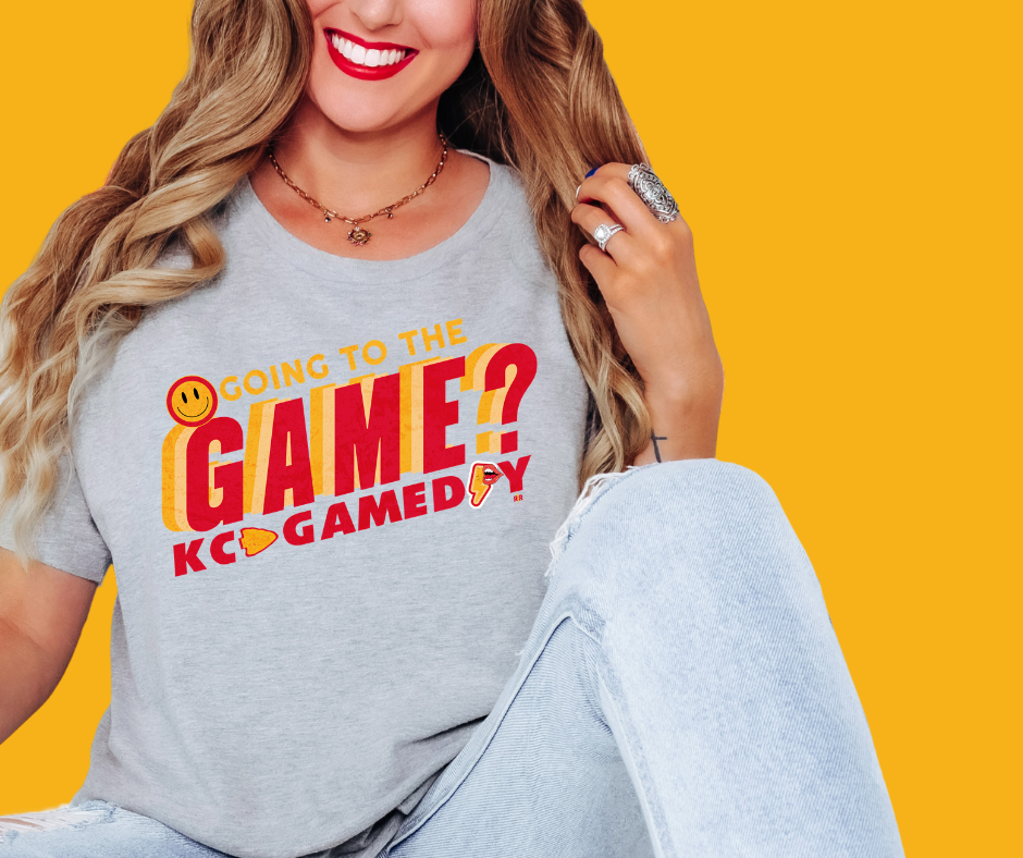 Going to the Game? Grey Tee - The Red Rival