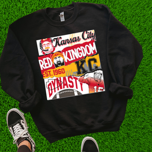 KC Poster Black Sweatshirt - The Red Rival