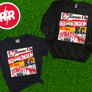 KC Poster Black Sweatshirt - The Red Rival