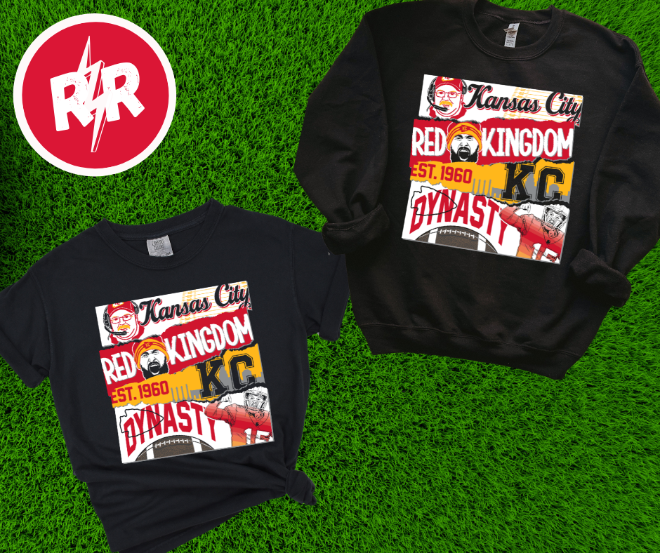 KC Poster Black Sweatshirt - The Red Rival