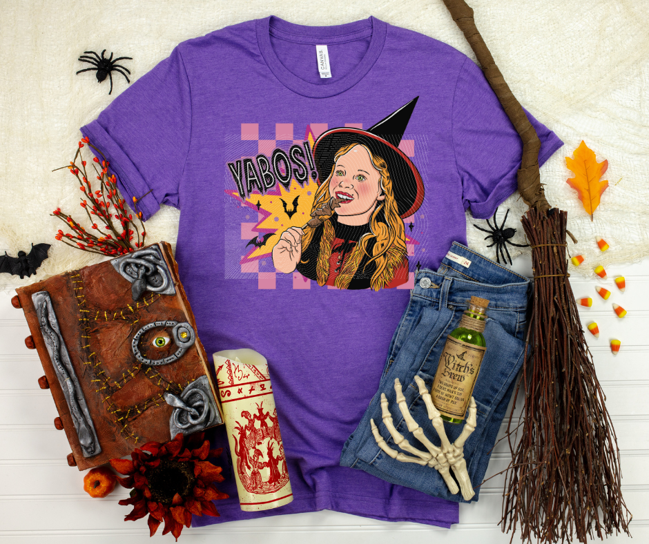 Yabos! Heather Purple Tee - The Red Rival