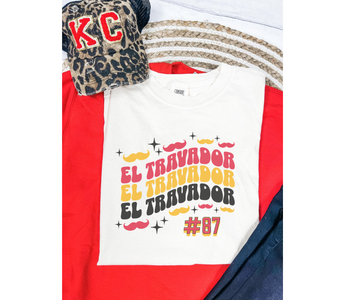 El Travador Ivory Graphic Tee - The Red Rival