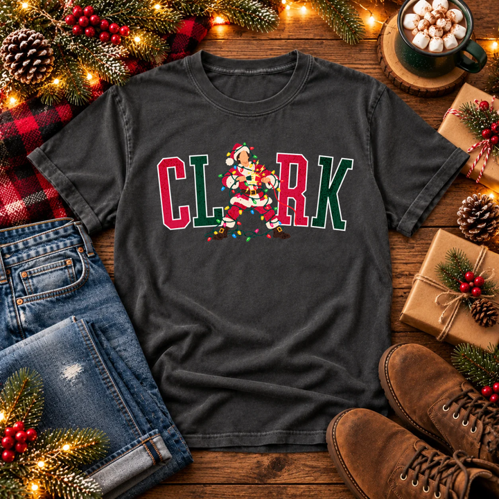 DEAL OF THE DAY - CLARK Dark Grey Tee or Sweatshirt - FINAL SALE