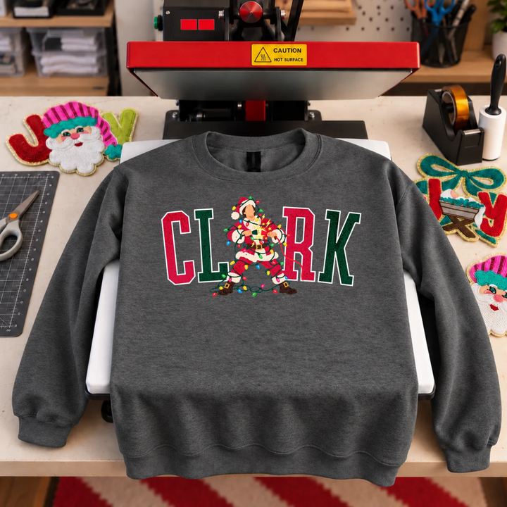 DEAL OF THE DAY - CLARK Dark Grey Tee or Sweatshirt - FINAL SALE