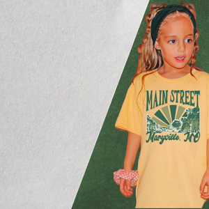 Main Street Maryville, MO Mustard Colored Tee - The Red Rival