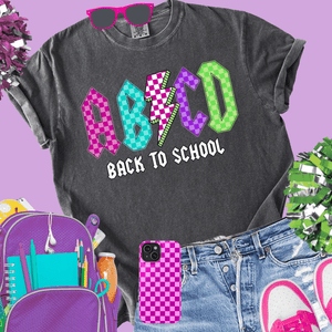 ABCD Back To School - Tees - The Red Rival
