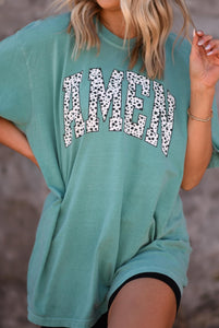Amen Teal Tee - Graphic Tee - The Red Rival