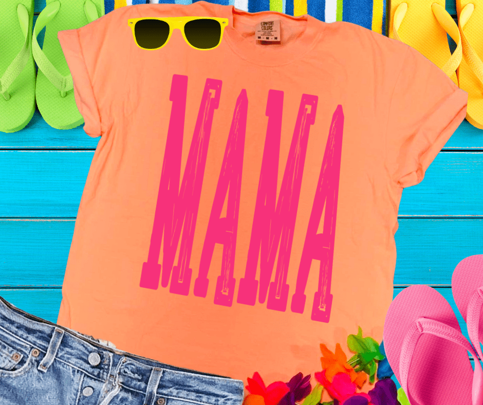 Big Pink Mama Varsity Letters - Graphic Tee - The Red Rival