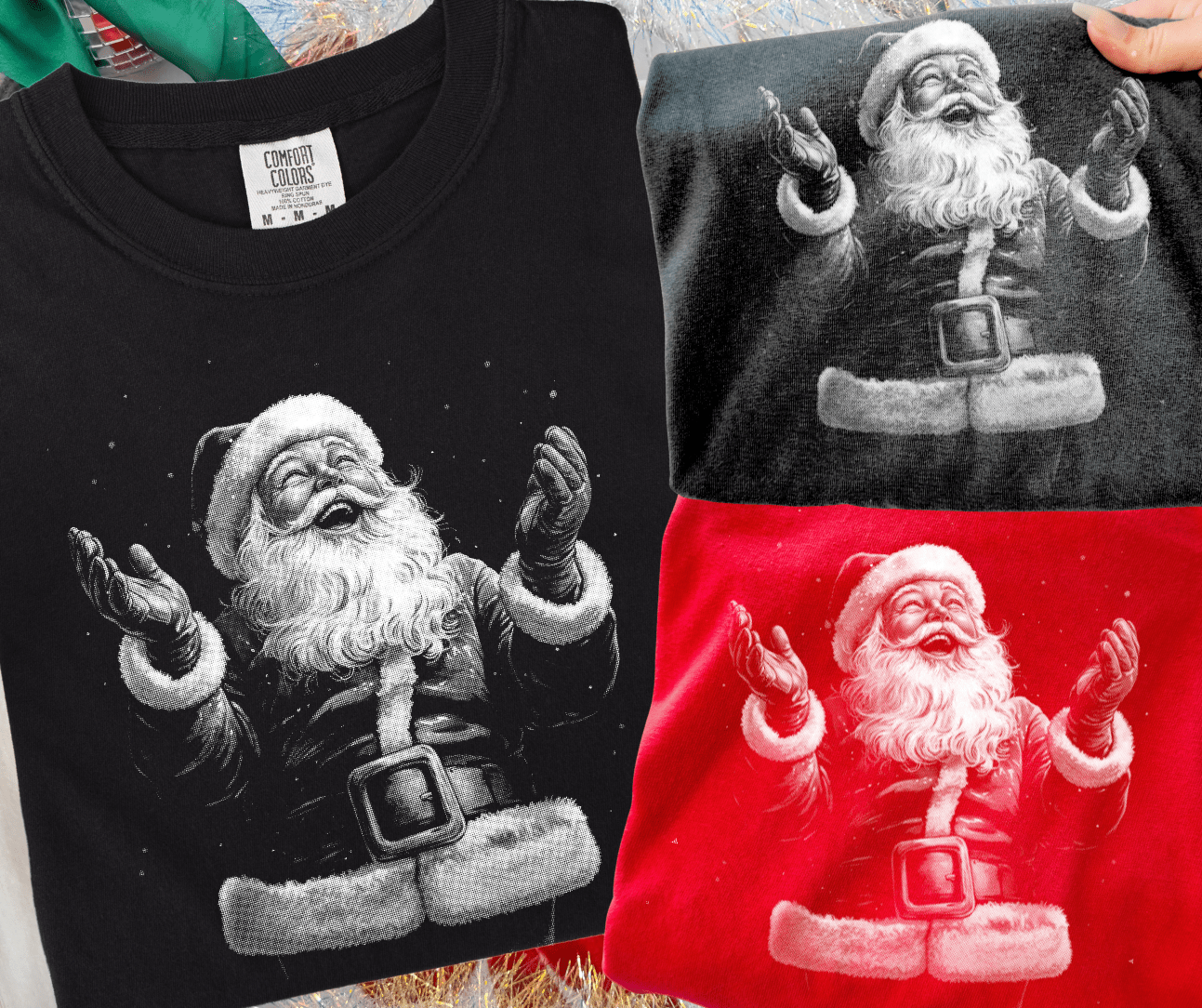 BLACK FRIDAY DEAL 2 - Jolly Santa Clause (Choose Your Style & Color) - FINAL SALE - Wholesale - The Red Rival