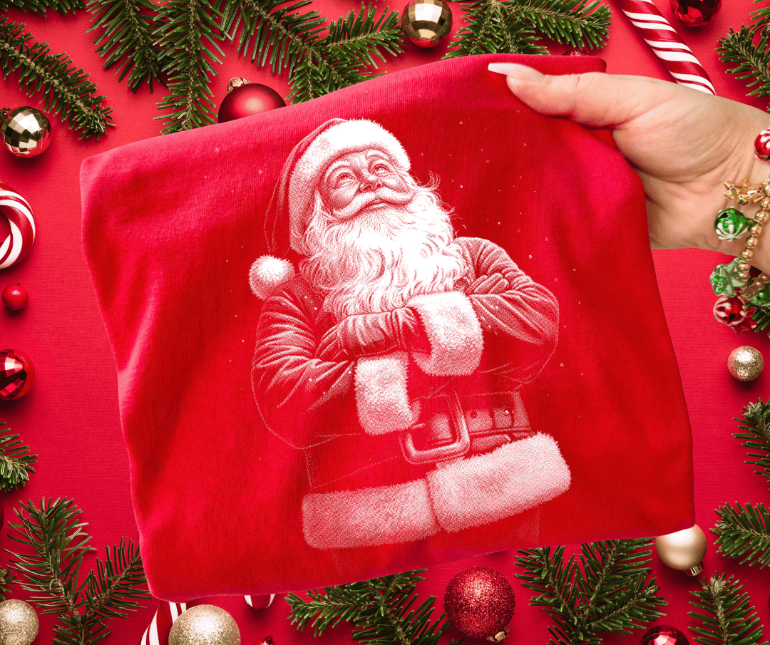 BLACK FRIDAY DEAL 4 - Star Gazing Santa - FINAL SALE - Graphic Tee - The Red Rival