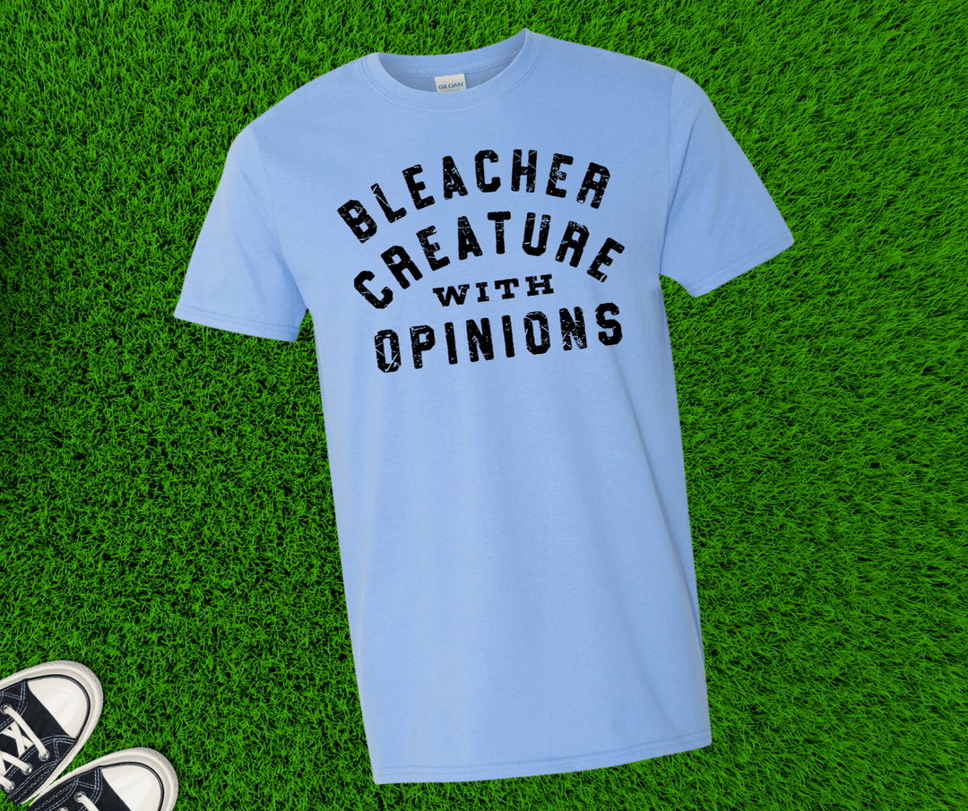 Bleacher Creature with Opinions (Pick your tee color) - Graphic Tee - The Red Rival