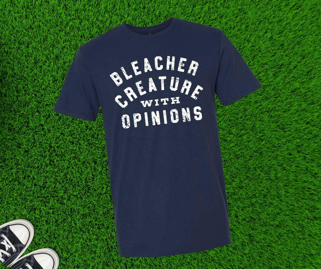 Bleacher Creature with Opinions (Pick your tee color) - Graphic Tee - The Red Rival