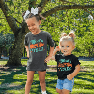 Blue/Orange Life of a Showgirl TS12 (Pick Your Color & Style) - Wholesale - The Red Rival