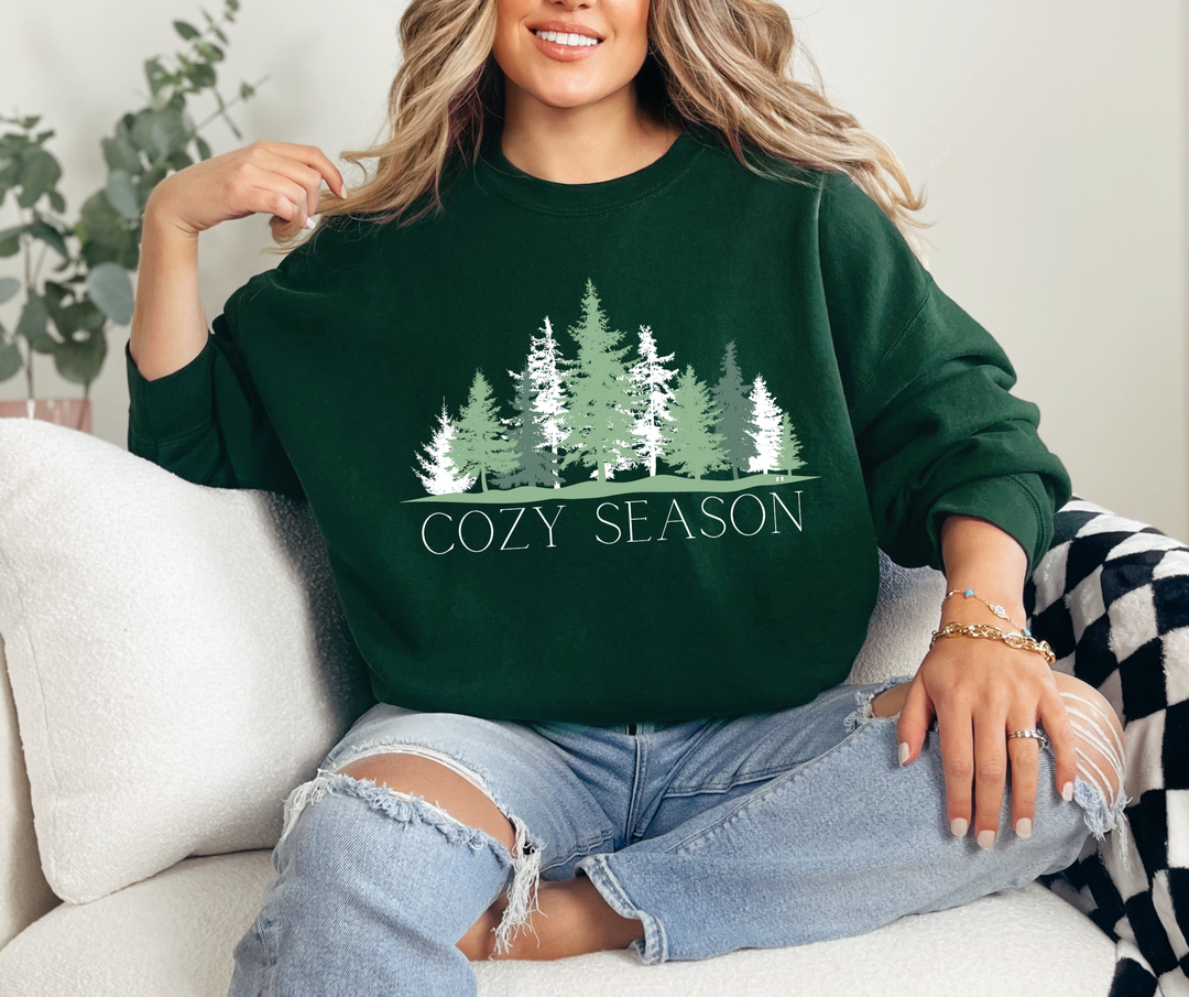 Cozy Season Forest Sweatshirt - The Red Rival
