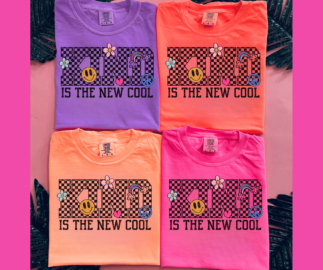 Checkered Kind Is the New Cool (Pick your tee color) - Graphic Tee - The Red Rival
