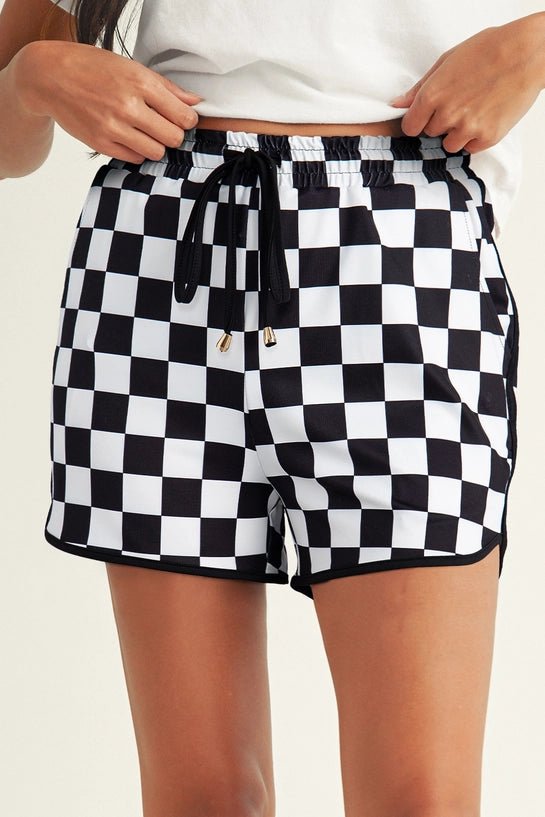 Checkered Shorts - Apparel & Accessories - The Red Rival