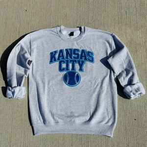 Chenille Patch Kansas City Baseball - Tees & Sweatshirts - The Red Rival