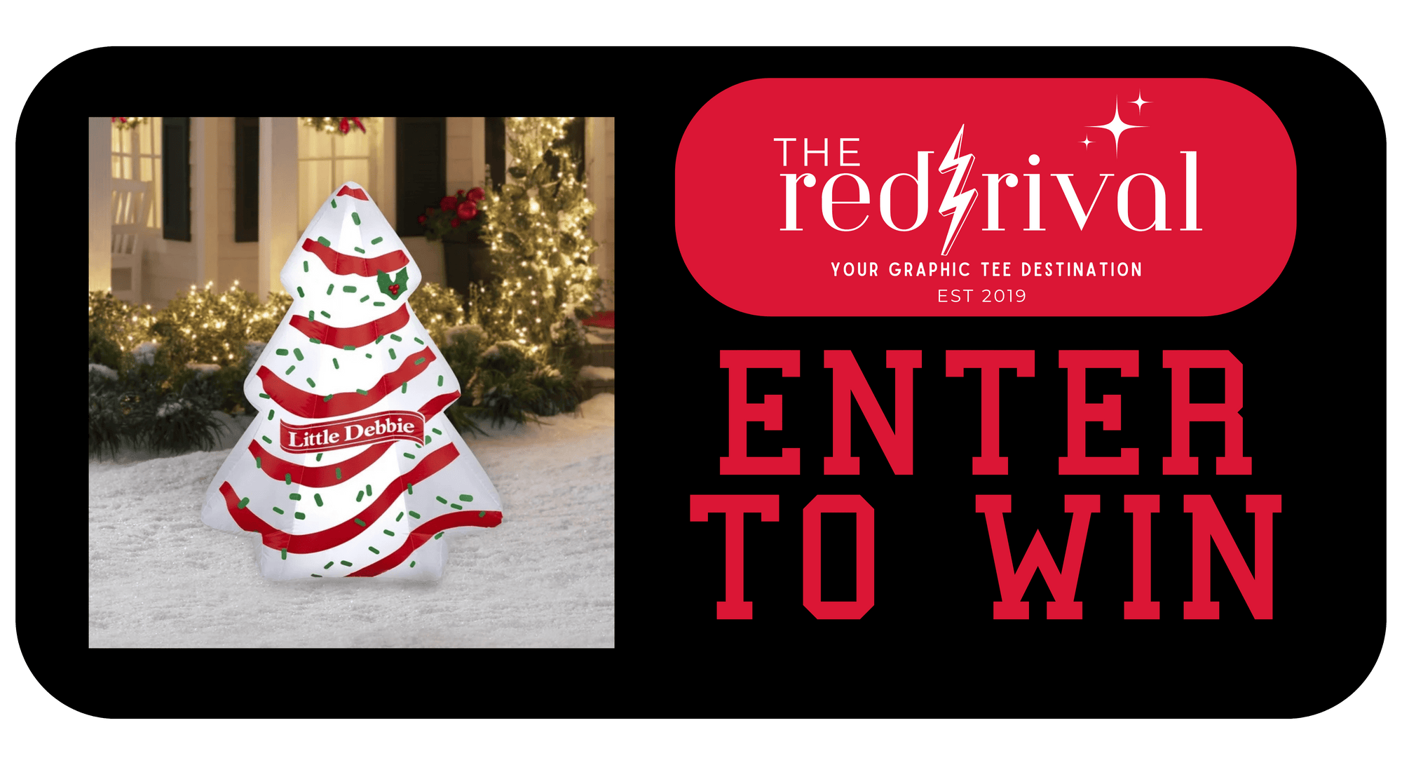 🎄 Christmas Tree Cake Giveaway 2 - The Red Rival