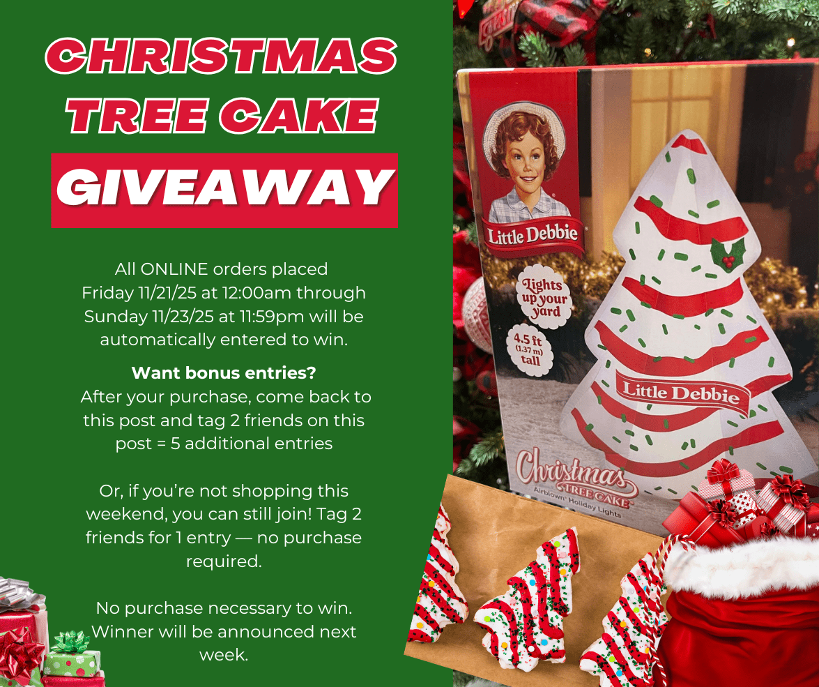 🎄 Christmas Tree Cake Giveaway 2 - The Red Rival