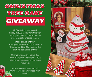 🎄 Christmas Tree Cake Giveaway 2 - The Red Rival