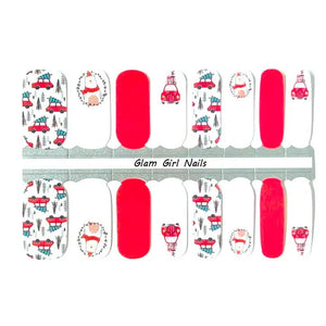 Christmas Trees & Polar Bear Nail Strips - Apparel & Accessories - The Red Rival