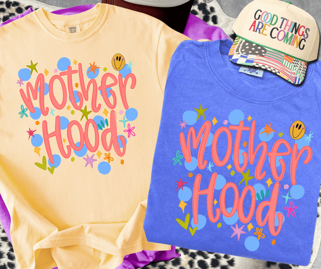 Colorful Mother Hood Collage (Pick your tee color) - Graphic Tee - The Red Rival