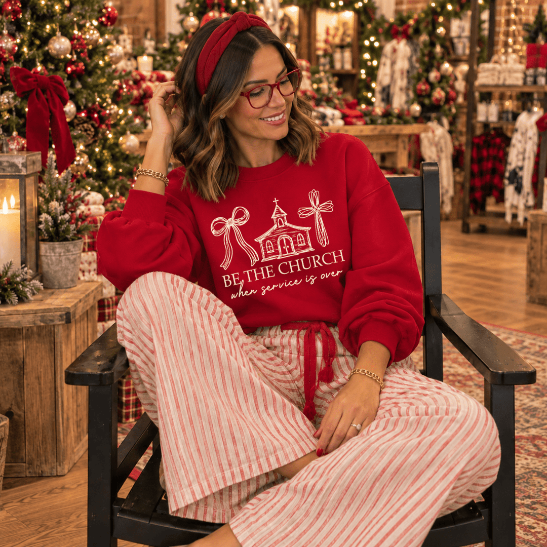 DEAL OF THE DAY - Be the Church Cardinal Red Tee or Sweatshirt (FINAL SALE) - Tees - The Red Rival