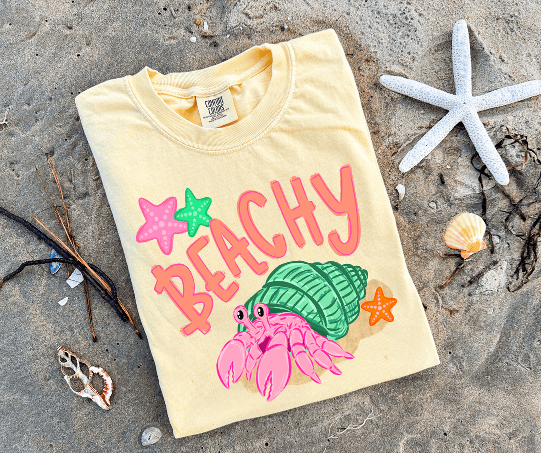 DEAL OF THE DAY - Beachy Yellow Tee (FINAL SALE) - Graphic Tee - The Red Rival