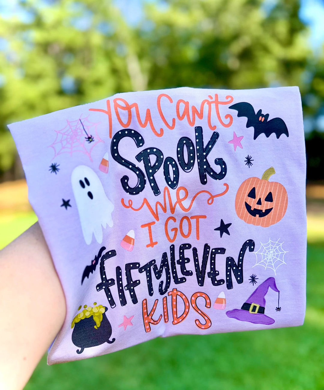 DEAL OF THE DAY - Can't Spook Me I've Got Fiftyleven Kids Tee - FINAL SALE - Tees - The Red Rival