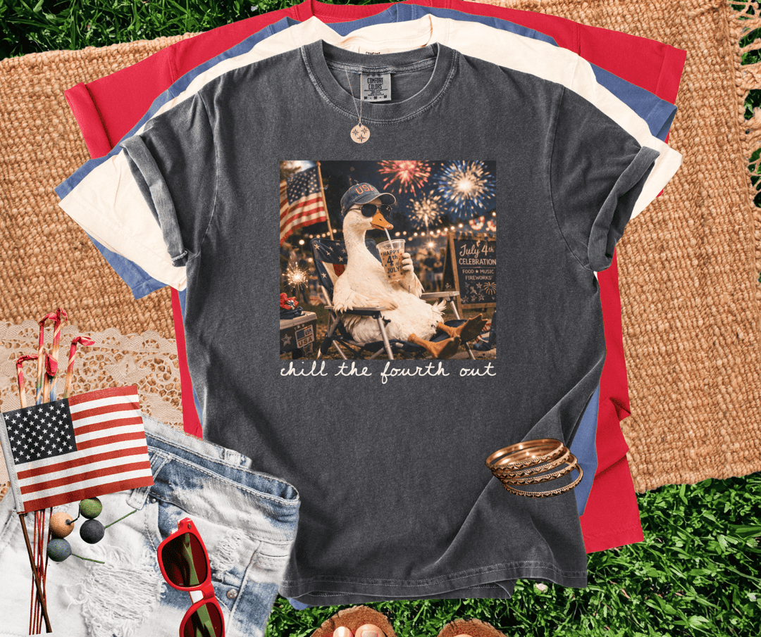 DEAL OF THE DAY - Chill the Fourth Out Goose Pepper Tee (FINAL SALE) - Tees - The Red Rival