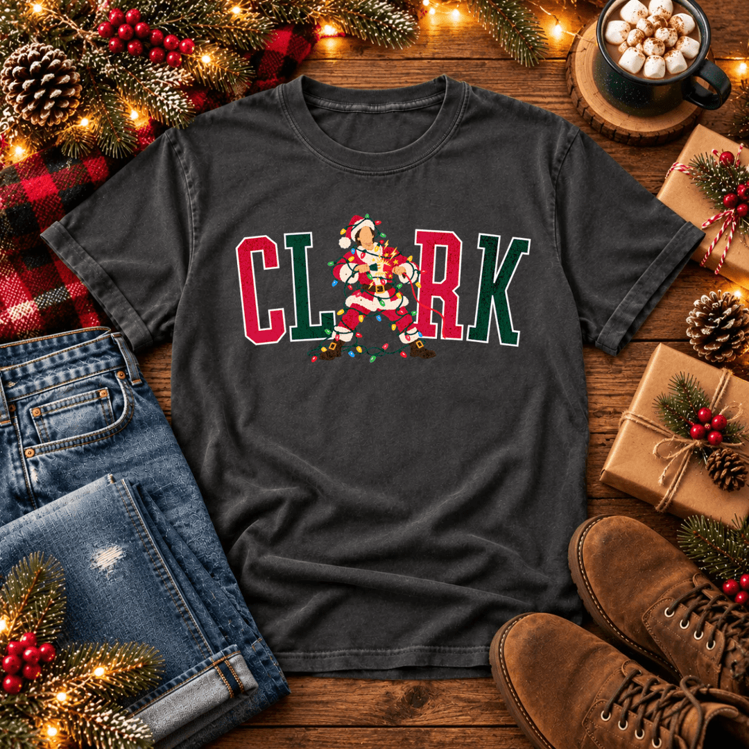 DEAL OF THE DAY - CLARK Dark Grey Tee or Sweatshirt - FINAL SALE - Tees - The Red Rival