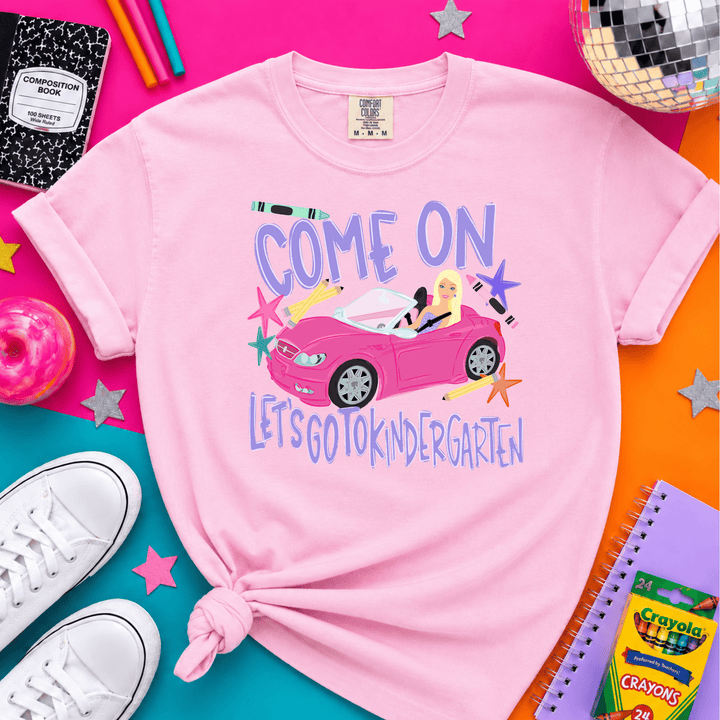 DEAL OF THE DAY - Come On Lets Go To Grade Level Pink Tee (FINAL SALE) - Tees - The Red Rival