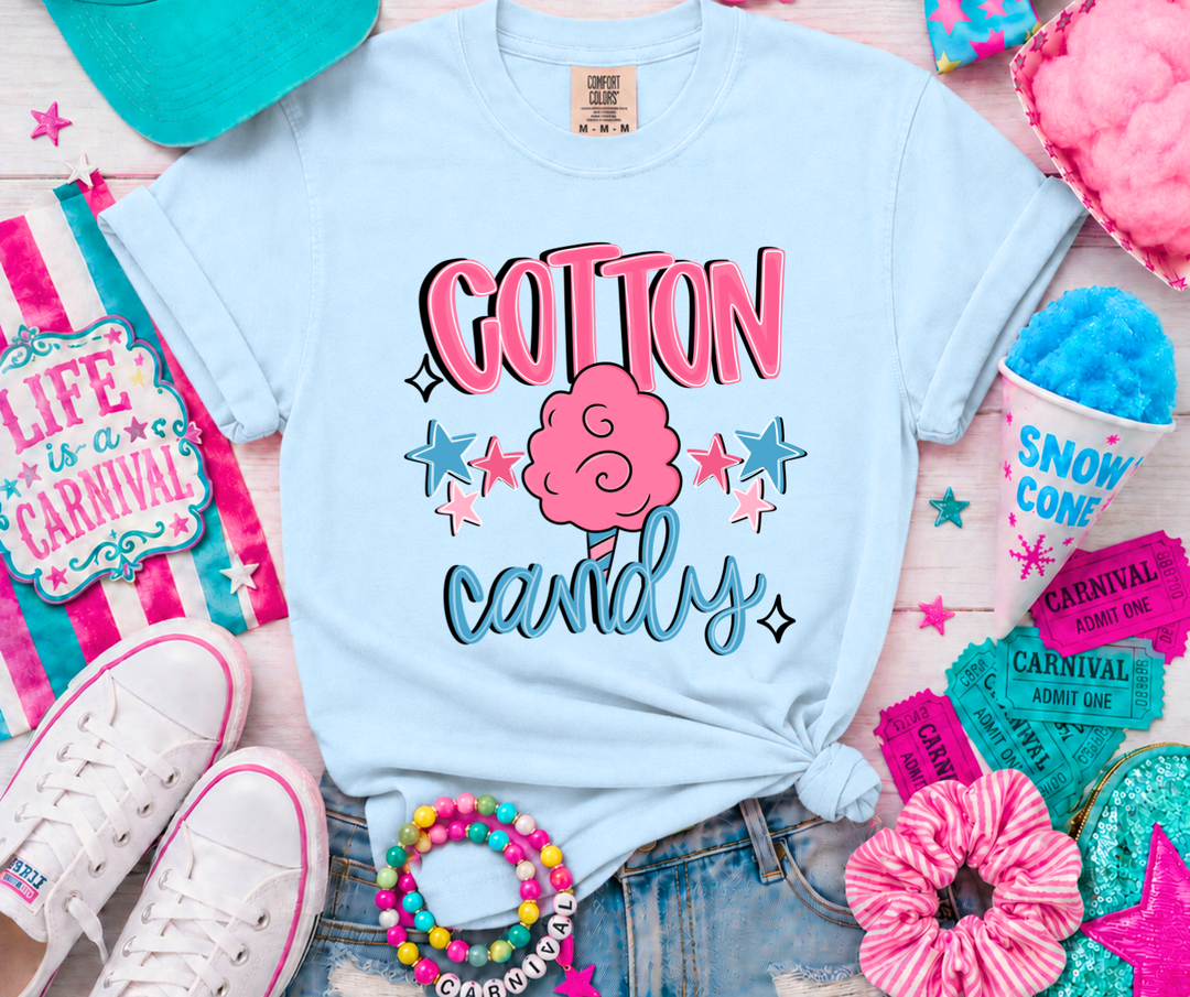 DEAL OF THE DAY - Cotton Candy Light Blue Tee (FINAL SALE) - Tees - The Red Rival