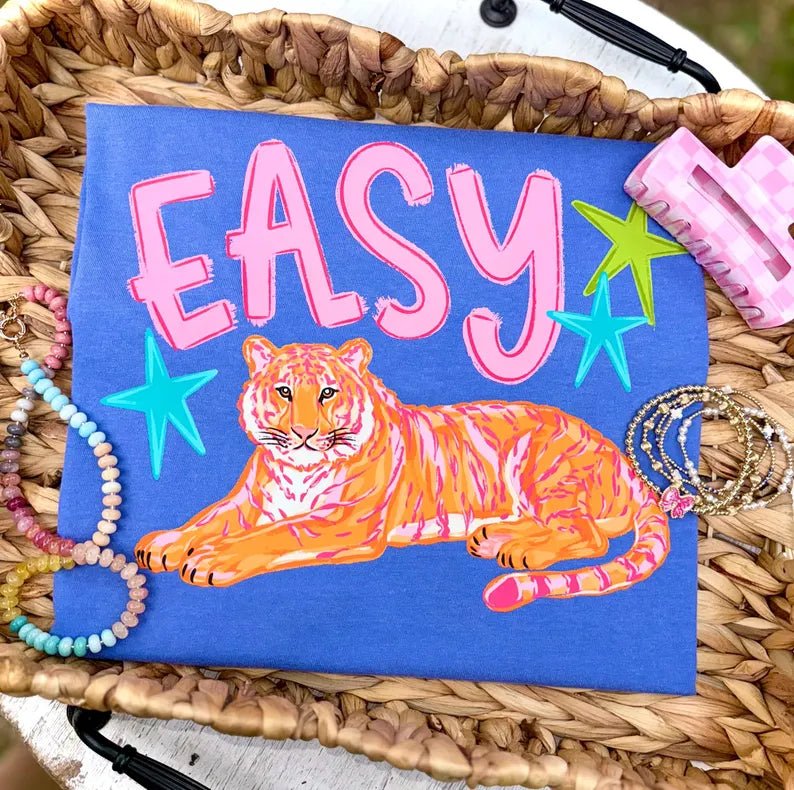 DEAL OF THE DAY - Easy Tiger Blue Tee (FINAL SALE) - Tees - The Red Rival