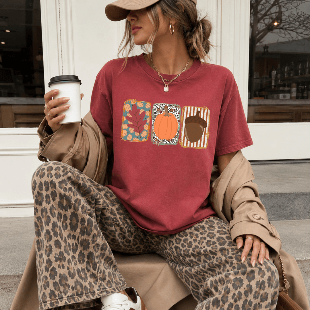 DEAL OF THE DAY - Fall Things Trio Chili Tee (FINAL SALE) - Tees - The Red Rival