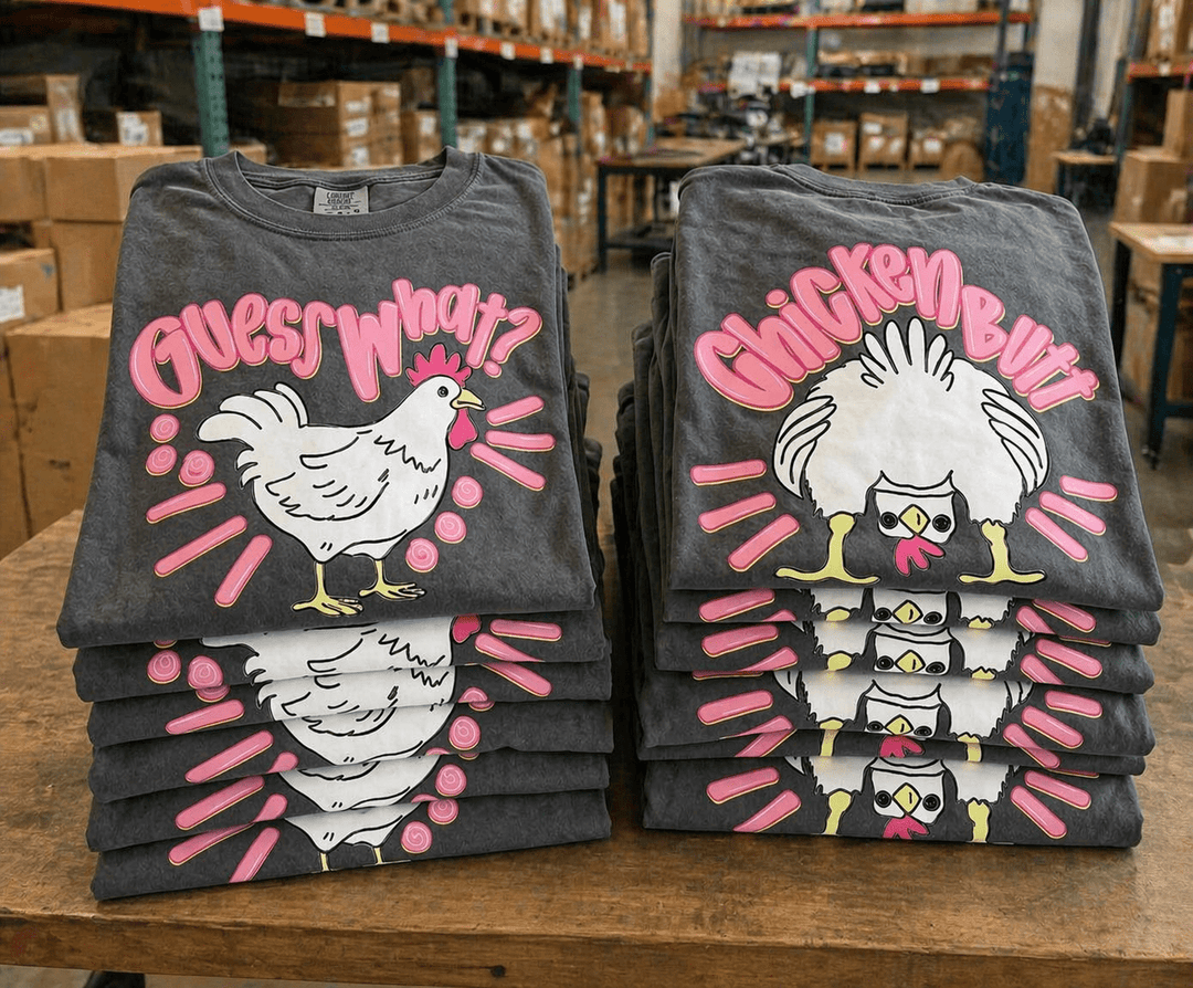 DEAL OF THE DAY - Front/Back Guess What Chicken Butt Pepper Tee (FINAL SALE) - Tees - The Red Rival