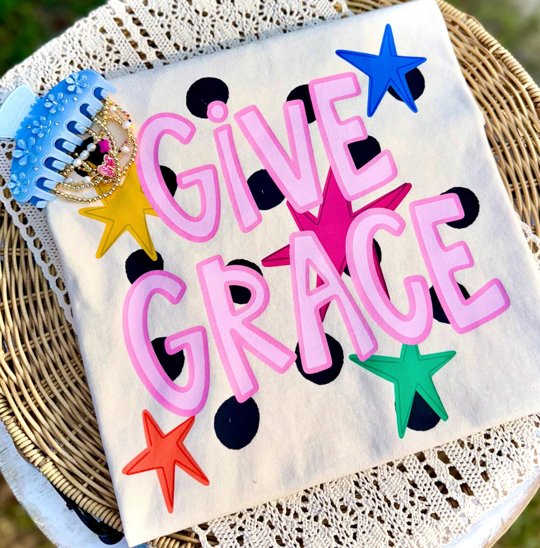 DEAL OF THE DAY - Give Grace Ivory Tee (FINAL SALE) - Tees - The Red Rival