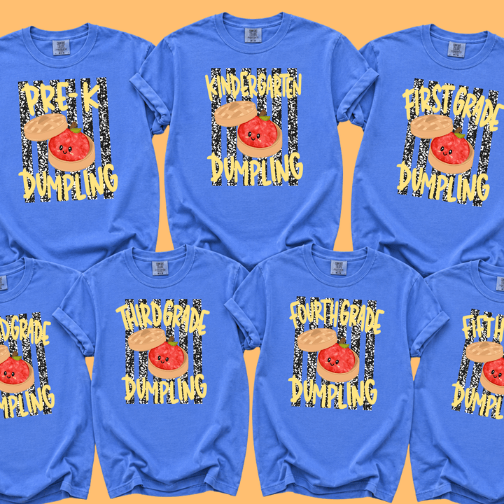 DEAL OF THE DAY - Grade Level Dumpling Blue Tee (FINAL SALE) - Tees - The Red Rival