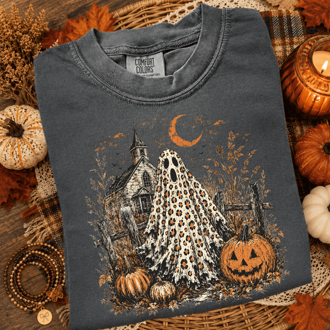DEAL OF THE DAY - Halftone Cheetah Print Ghost Pepper Tee (FINAL SALE) - Tees - The Red Rival
