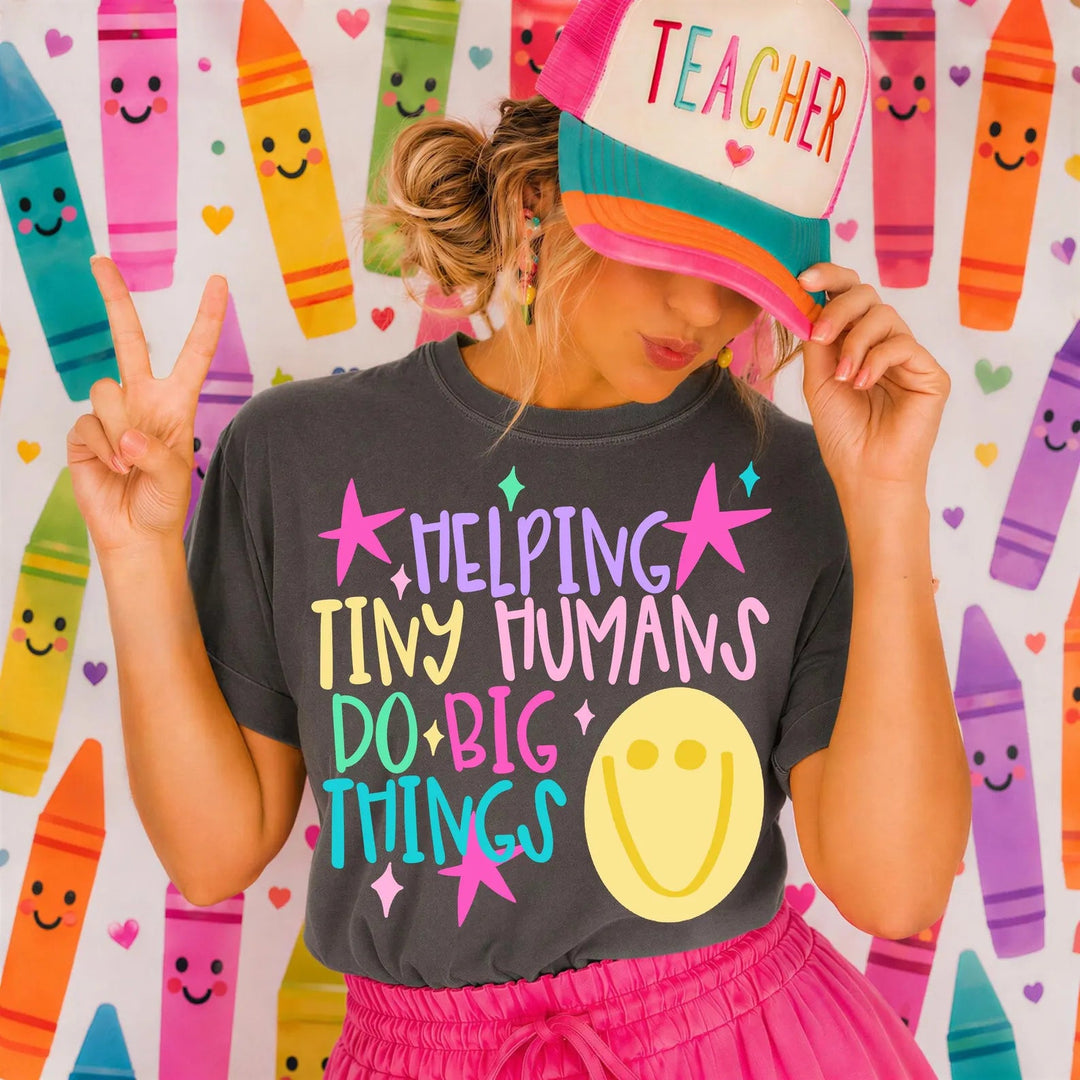 DEAL OF THE DAY - Helping Tiny Humans Do Big Things Pepper Tee (FINAL SALE) - Tees - The Red Rival