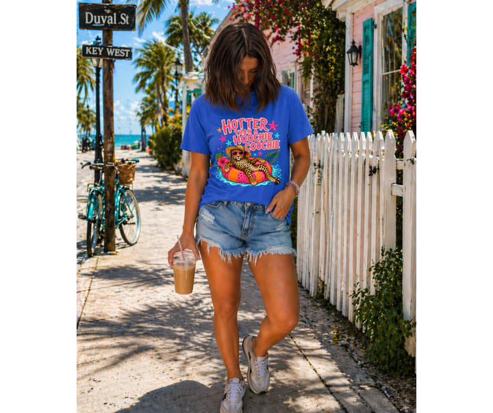 DEAL OF THE DAY - Jaguar Hotter Than A Hoochie Coochie (FINAL SALE) - Tees - The Red Rival