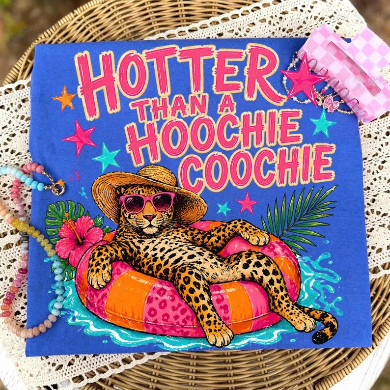 DEAL OF THE DAY - Jaguar Hotter Than A Hoochie Coochie (FINAL SALE) - Tees - The Red Rival