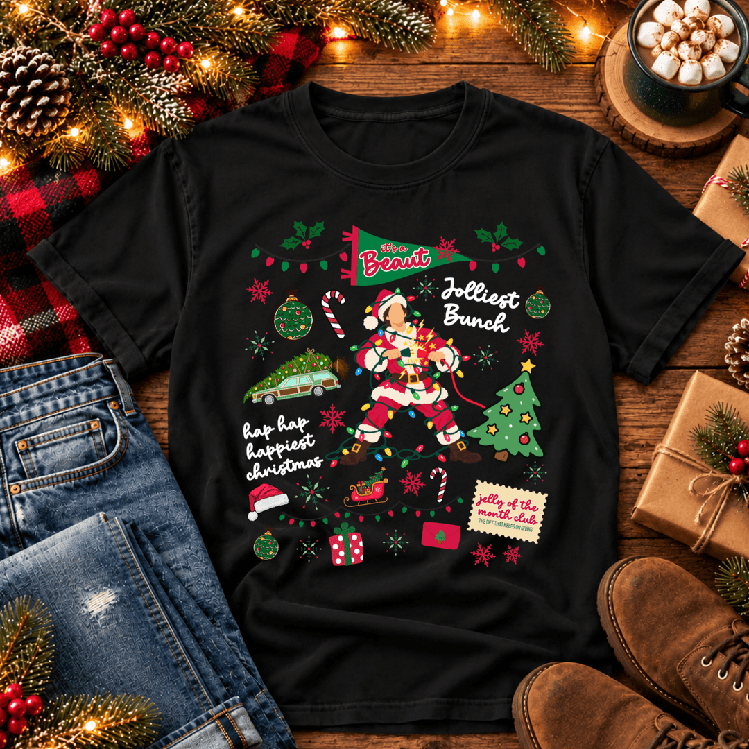 DEAL OF THE DAY - Jolliest Bunch Collage Black Tee or Sweatshirt (FINAL SALE) - Tees - The Red Rival
