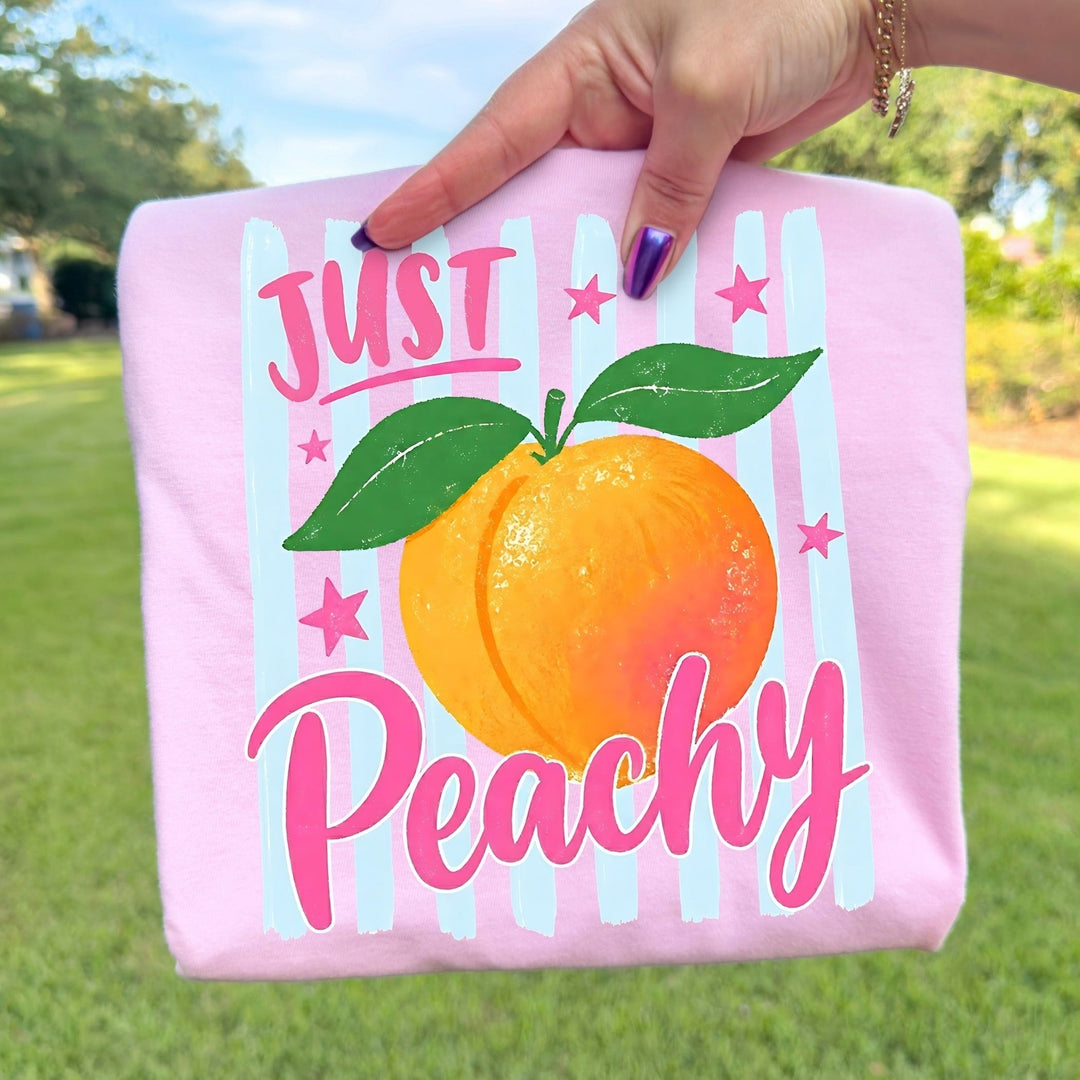 DEAL OF THE DAY - Just Peachy Pink Tee (FINAL SALE) - Tees - The Red Rival