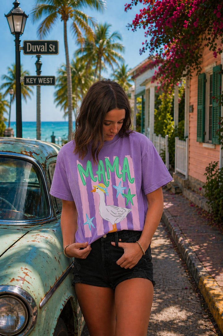 DEAL OF THE DAY - Mama Goose Purple Tee (FINAL SALE) - Tees - The Red Rival
